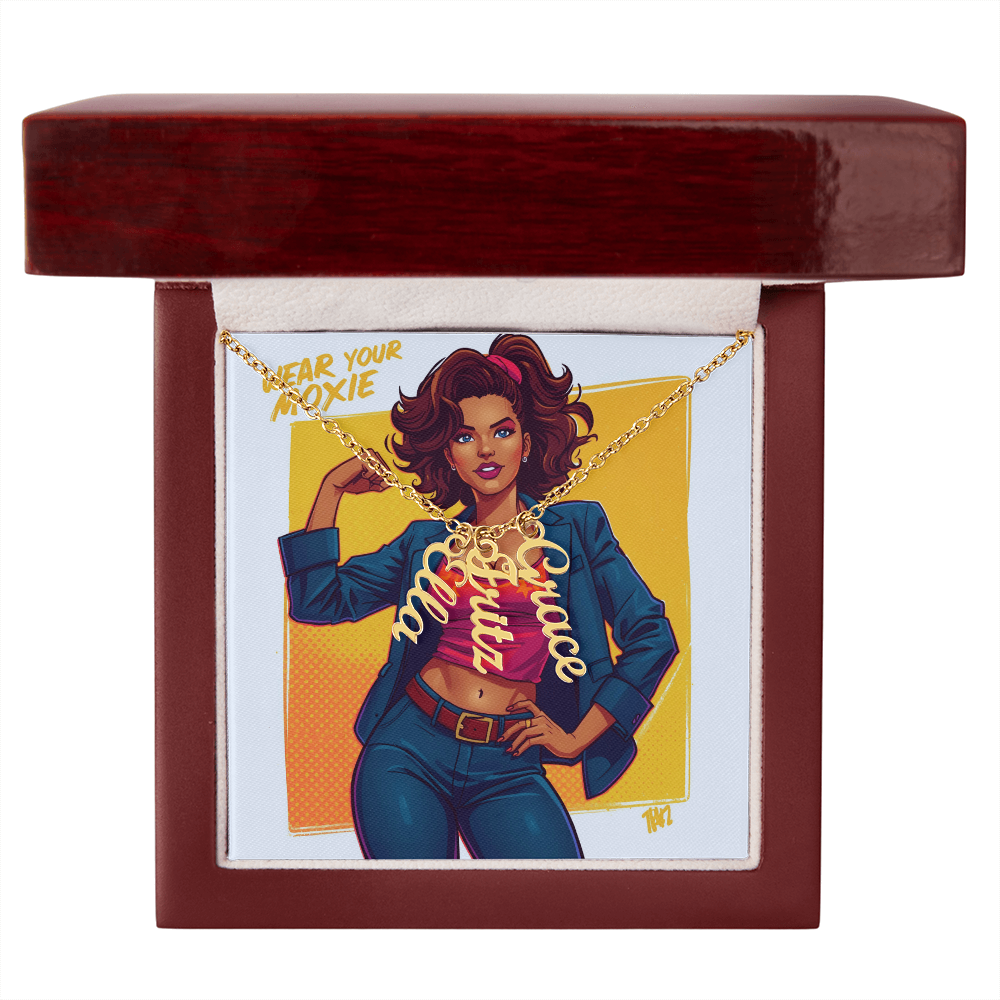 Give your special someone a custom vertical necklace made just for them! Our Personalized Vertical Name Necklace is the perfect gift for your loved ones and will become a versatile accessory for any occasion. From a heart-warming holiday present, anniversary or birthday gift, or just because, this unique necklace adds a trendy touch to any outfit.