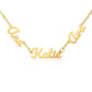 Multiple Name Necklace