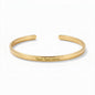 Unisex Custom Engraved Cuff Bracelet