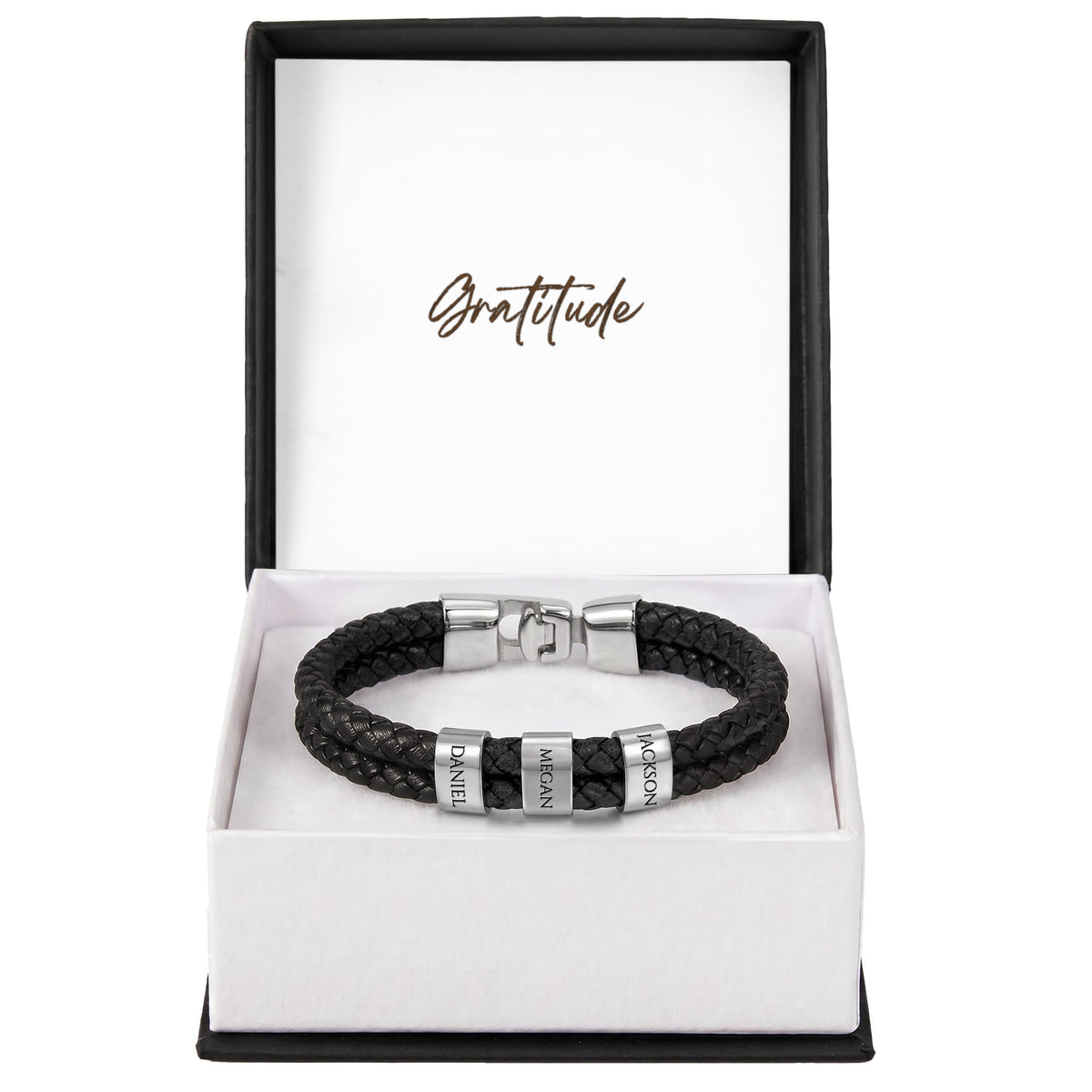 Mens Personalized Name Bracelet