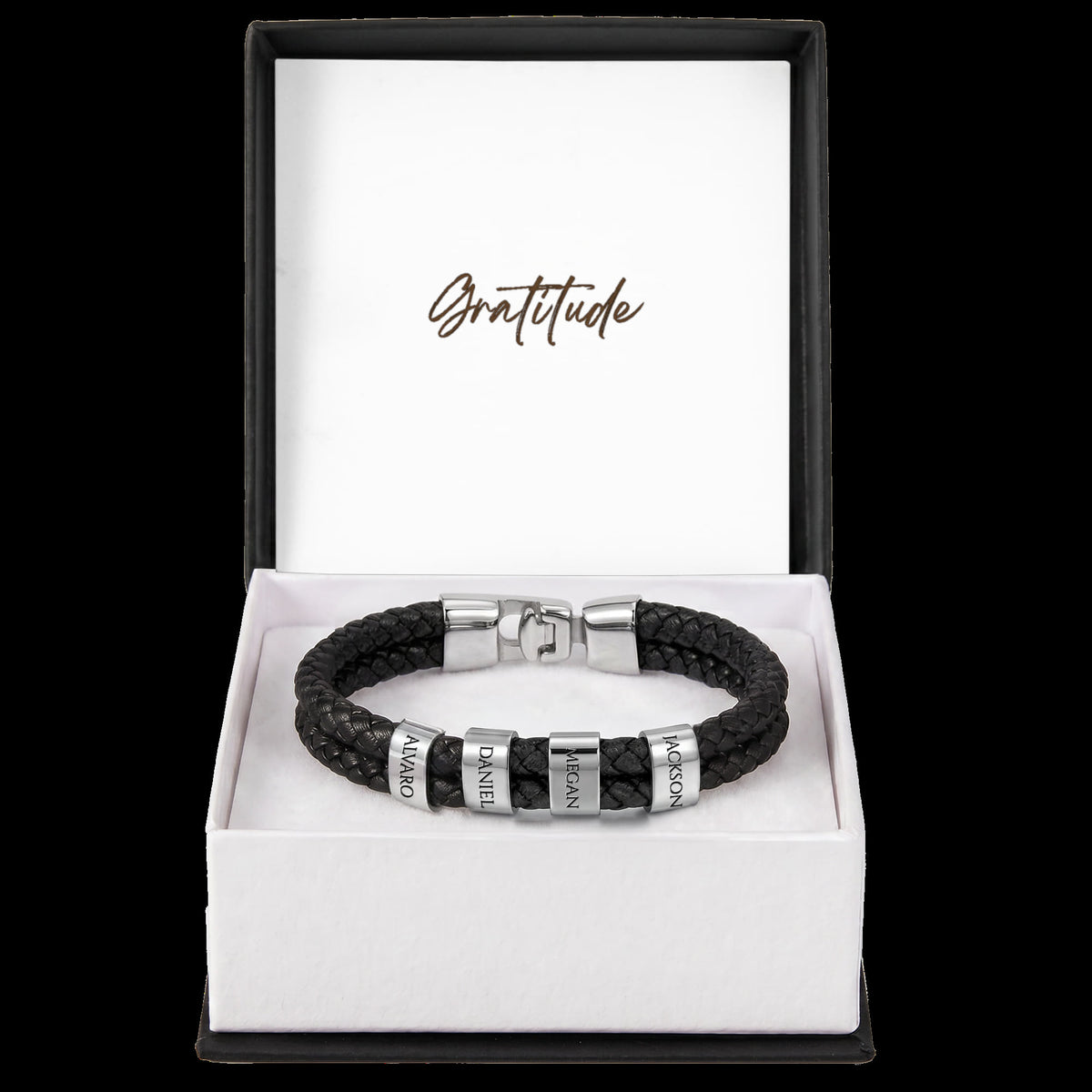 Mens Personalized Name Bracelet