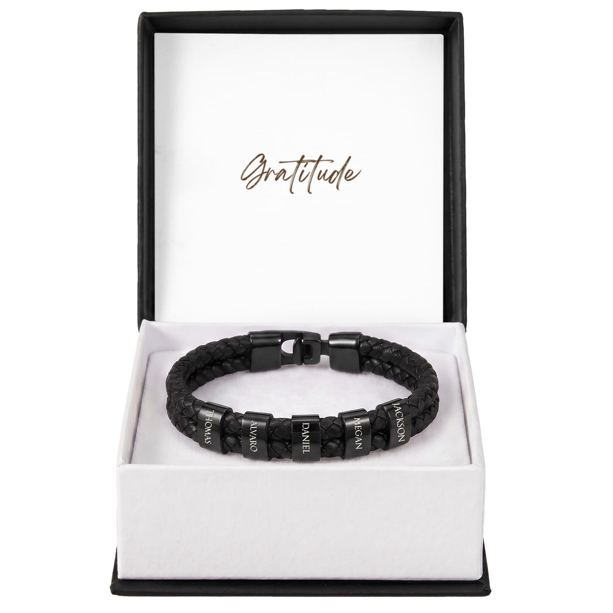 Mens Personalized Name Bracelet