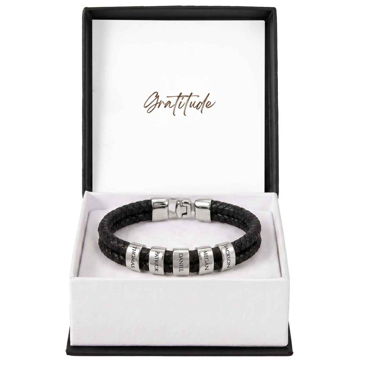 Mens Personalized Name Bracelet