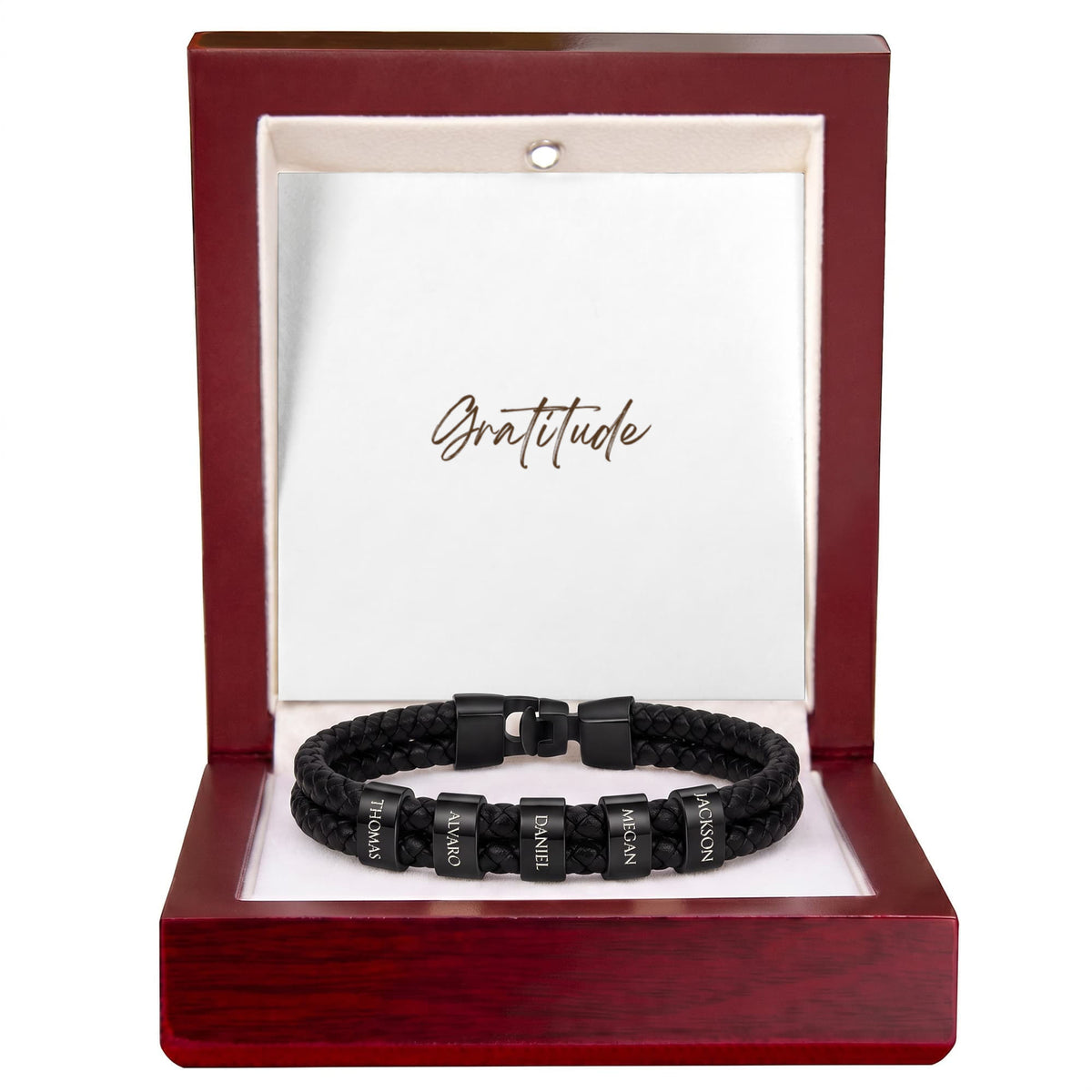 Mens Personalized Name Bracelet