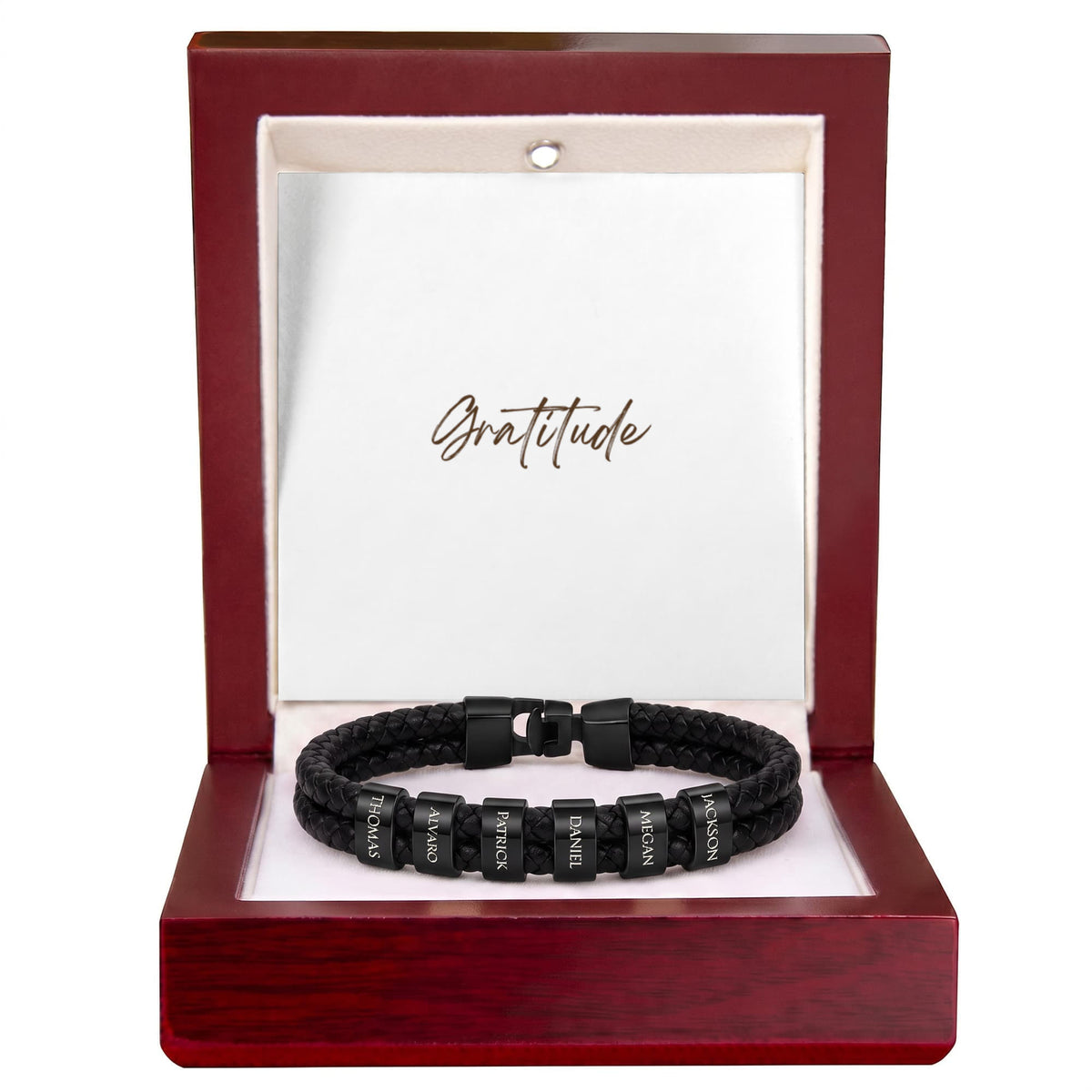 Mens Personalized Name Bracelet