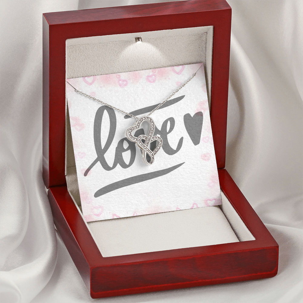 Heart-to-Heart Pendant Necklace