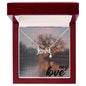 Scripted Love Necklace