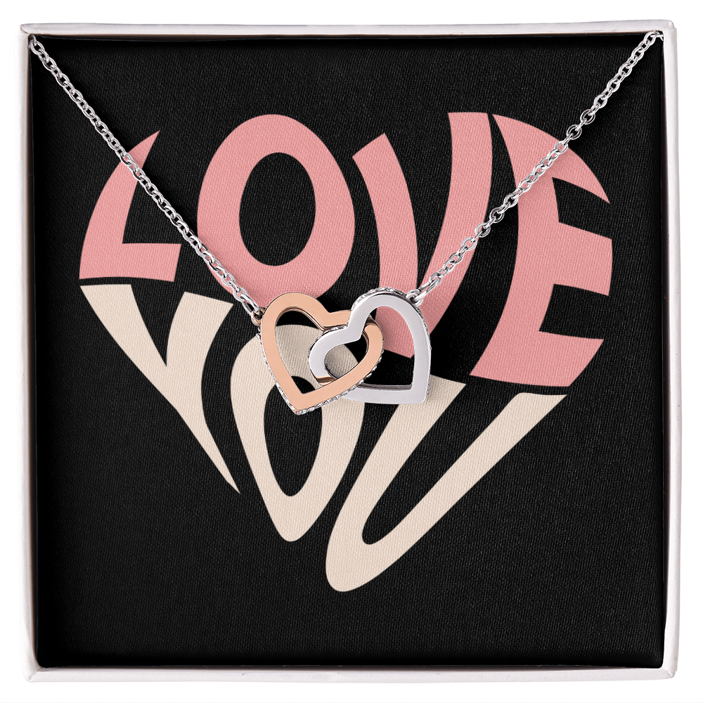 Interlocking Hearts Necklace