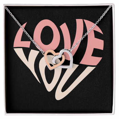 Interlocking Hearts Necklace