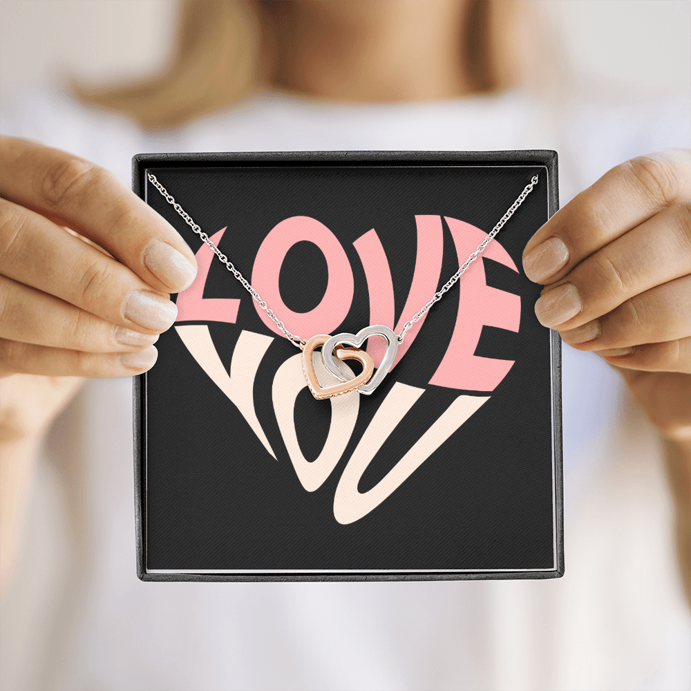 Interlocking Hearts Necklace