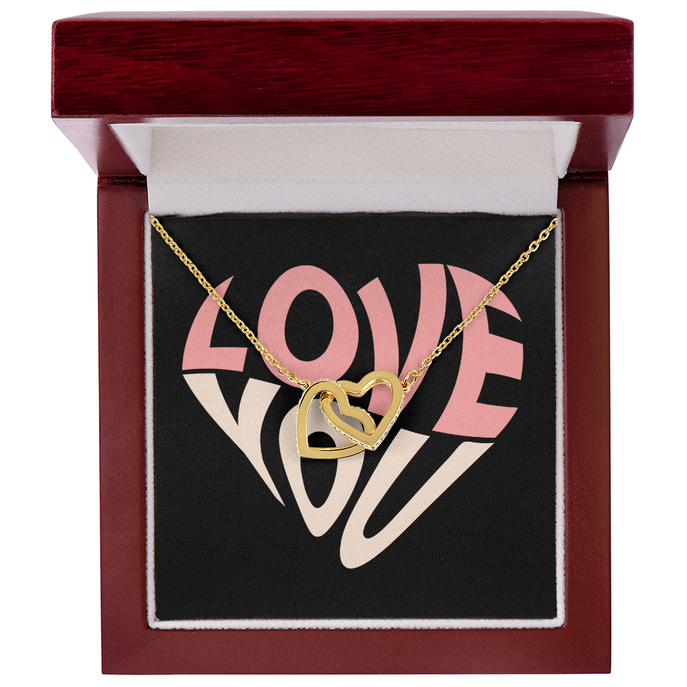 Interlocking Hearts Necklace