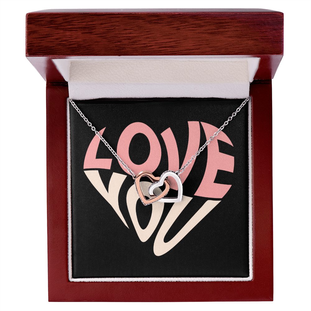 Interlocking Hearts Necklace