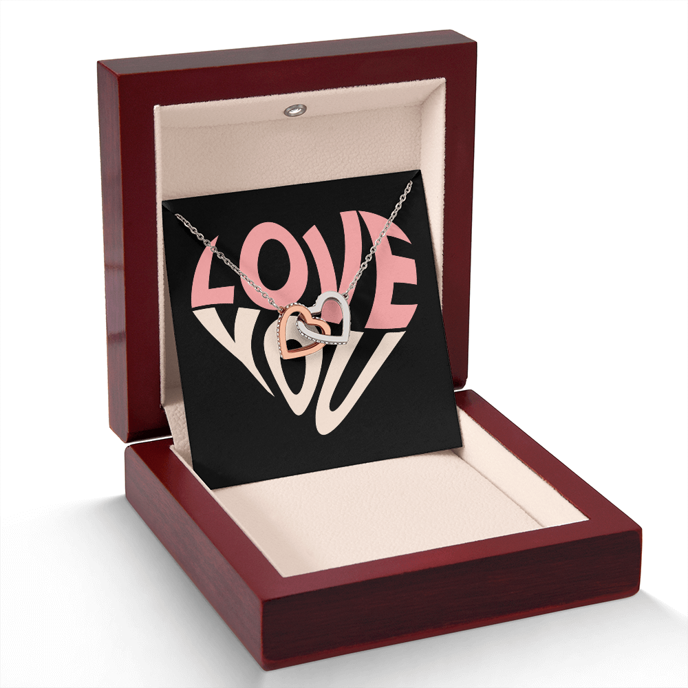 Interlocking Hearts Necklace