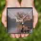 Scripted Love Necklace