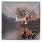 Scripted Love Necklace