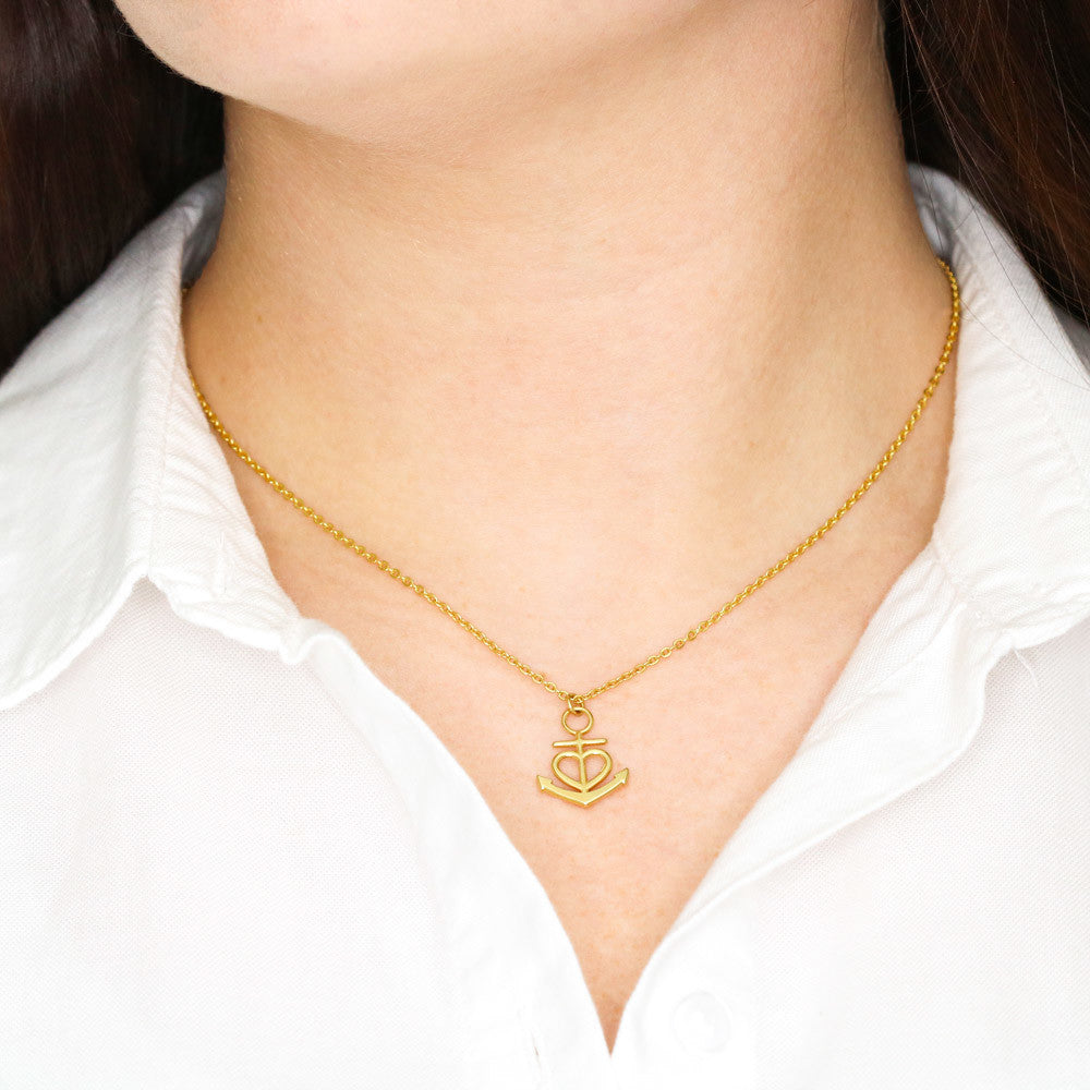 Anchor Pendant Necklace