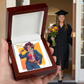 Graduation Cap Name Necklace