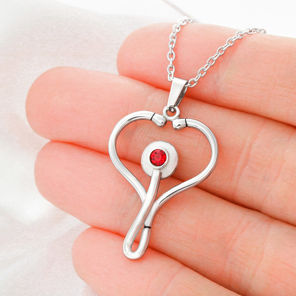 HeartScope Necklace (Stethoscope Necklace)