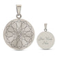 Graphic Circle Pendant + Necklace - Abstract Mandala 4